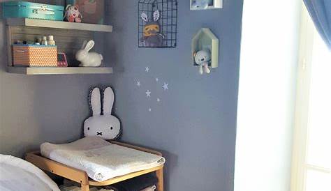 Deco Chambre Bebe Parents Meuble Gris Et Blanc Mur Décoration