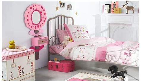 Deco Chambre Fille Vertbaudet Etagèremarchande LIGNE FEERIE Blanc/rose