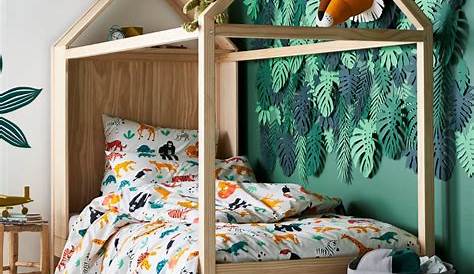 deco chambre garcon theme jungle