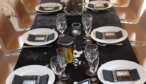 Deco Table Assiette Noire Art De La Vaisselle Noel Vaisselle De Fete