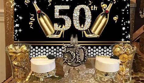 Decoraciones Para Cumpleanos De 50 Anos De Mujer Pin En