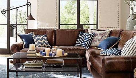 Decorate For Spring With A Leather Sofa