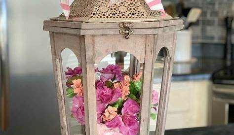 Decorating with lanterns for Spring my home of all seasons