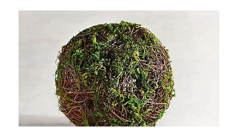 Decorate Mossy Sphere For Spring