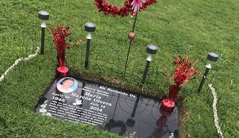 Valentine's Day 2019. Cemetery decorations Cemetery decorations
