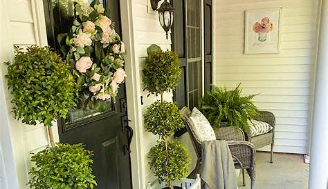 Decorating Front Porch For Spring