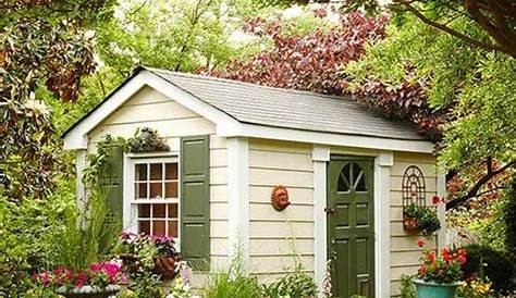Decorating Outside Of Shed Spring