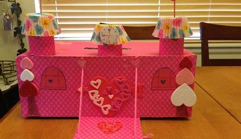 Decorating Shoe Boxes For Valentine&#39 Diy Valentines Day Unique Box 3d Cupcake