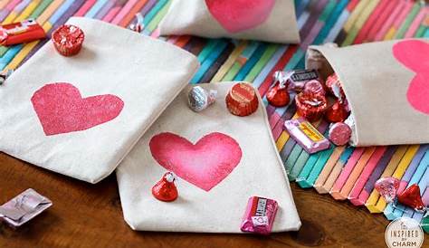 Decorating Valentine Treat Bags 's Day Bag Ideas Just Artifacts Party