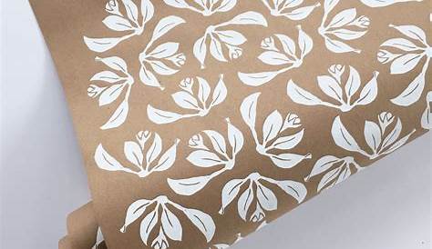 Christmas Wrapping Paper Rolls | Kraft Gift Wrapping Paper with