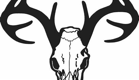Deer Skull Decal | Free download on ClipArtMag