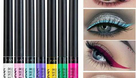 Delineadores Liquidos De Colores Para Ojos lineador Liquido Naturone Glitter Mate Eye Cat