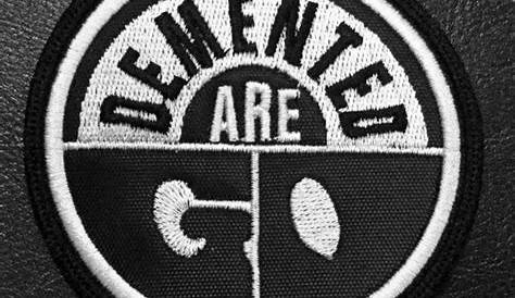 Demented Are Go Circular Logo 3" Embroidered Patch