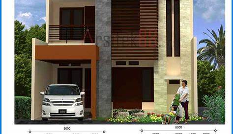 6 Denah Rumah Minimalis 2 Lantai Modern Sederhana 2021 ~ HelloShabby
