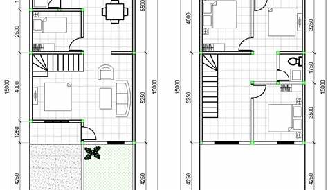 Denah Rumah Minimalis 2 Lantai Tanah 6x12 M2 Terbaru 2014 #shedplans