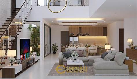 Desain Interior minimalis Rumah Kecil Mewah 2 lantai | Ide Ruang