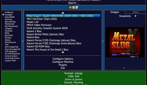 Descargar MAME Gratis, Emulador de Maquinas Arcade