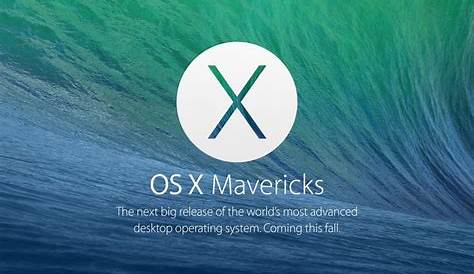 Mac OS X Mavericks (My Edit) by marasnoopy13 on deviantART