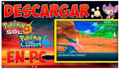DESCARGAR Y JUGAR DEMO Pokémon SOL y LUNA en ORDENADOR - YouTube
