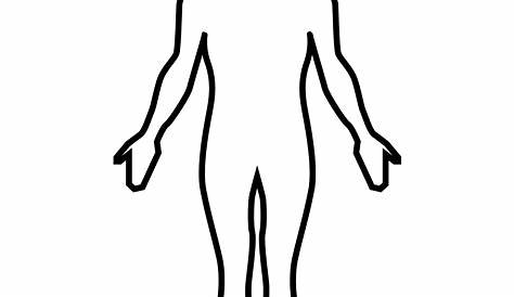 tudo aqui online pro: Desenho de corpo humano de uma criança para