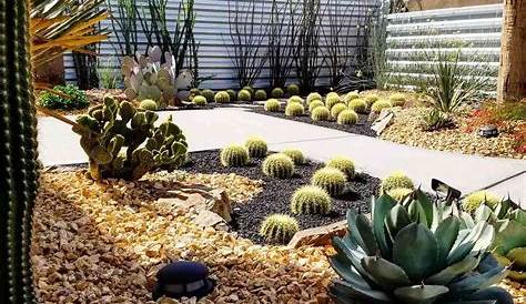 65 Fabulous Rock Garden Landscaping Ideas - BrowsyouRoom | Desert
