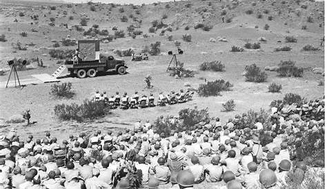 Camp Iron Mountain, California WWII Desert Training Center Patton