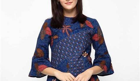 Model Baju Batik Kerja Elegan - Radea