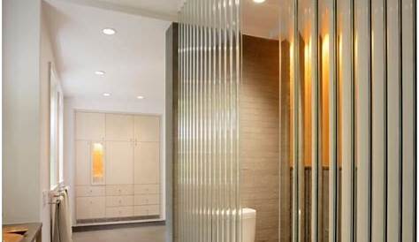 Room Dividers & Partitions | Bathroom design, Open bathroom, Glass bathroom