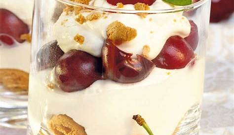 Mascarpone Dessert Mit Kirschen - Tee Rezepte Sommer