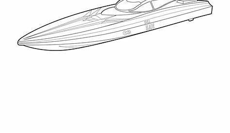 Coloriage Bateau