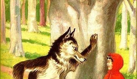 Dessin Du Loup Dans Le Petit Chaperon Rouge