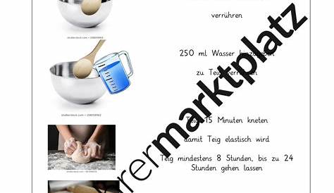 Aufsatz Deutsch Klasse 3 Grundschule Rezept (Vorgangsbeschreibung) | Catlux
