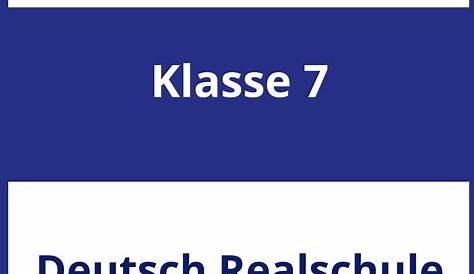 Grundwissen Deutsch 7. Klasse Realschule: Das musst du aus 5. und 6