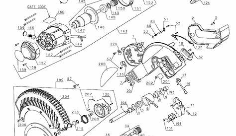 Dewalt Dw708 Parts Diagram