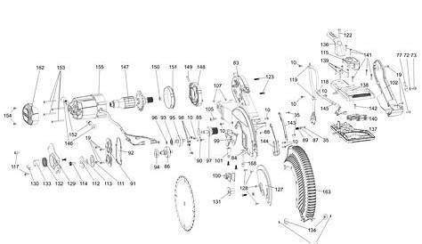 Dws780 Parts : DeWALT D28499X Parts List and Diagram - Type 2