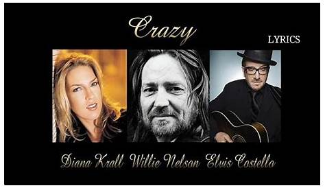 Willie Nelson, Diana Krall and Elvis Costello, Crazy - YouTube