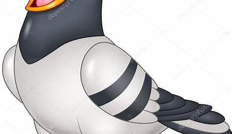 Dibujos animados de paloma blanca — Foto de stock © Efengai #105552250