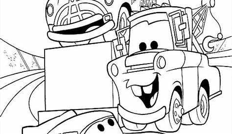 💠 Dibujos de Cars - Dibujosparacolorear.eu