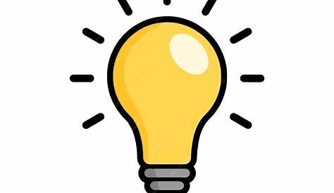 Light Bulb Light Icon Silhouette PNG | Picpng