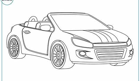 Dibujos para colorear autos cars - Imagui