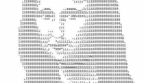Crear dibujos y figuras de arte ASCII con el teclado