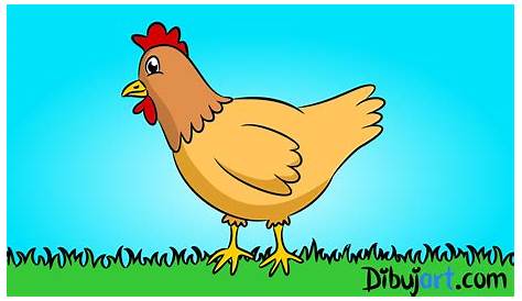 Dibujo de Gallina de granja pintado por en Dibujos.net el día 19-08-15