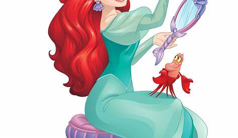 Princesa Ariel con vestido verde | All Invitations
