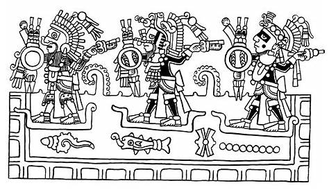 Dioses mayas dibujos para colorear - Imagui