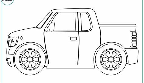 Dibujo Coche Infantil Para Colorear | Coloring pages, Colorful pictures