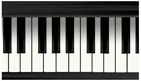 Vectores de teclado del piano - Piano, teclado, y, música nota