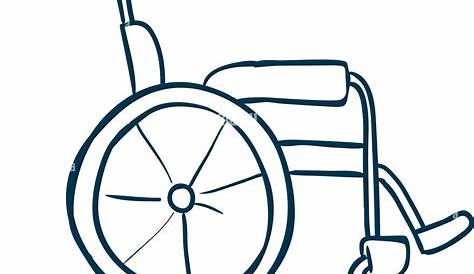 Illustration kid on wheelchair fotografías e imágenes de alta