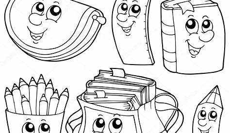 Dibujos Escolares para colorear ~ Dibujos para Colorear Infantil