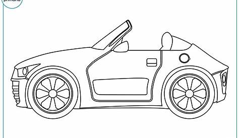 Dibujos fáciles – cómo dibujar un coche fácil para niños – CARA BIN BON