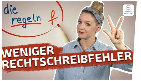 Grundlagen (Grundregeln) der deutschen Rechtschreibung - YouTube